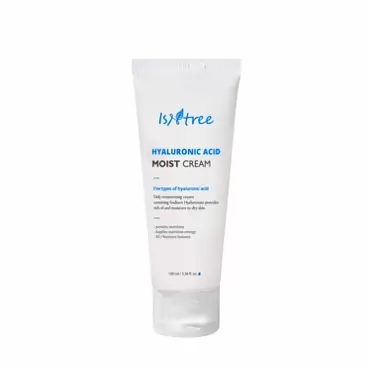 ISNTREE Hyaluronic Acid Moist Cream Face Moisturizer 2.71 fl. oz. | Facial Night Cream Day Cream with 4 Hyaluronic Acid | Deep Moisturizing, Skin Protection, Nourishing for Dry & Sensitive Skin