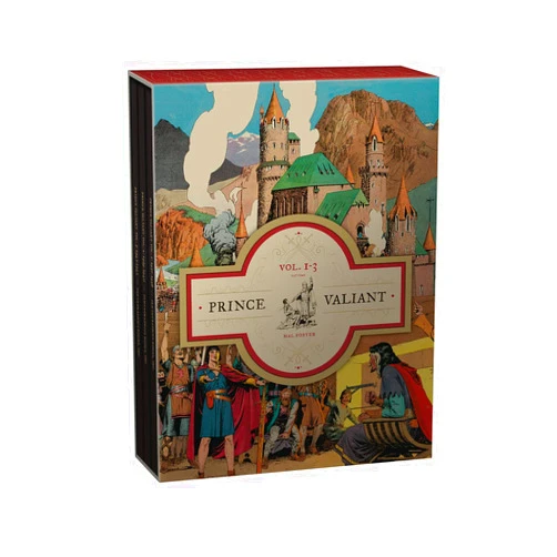 Hal Foster Prince Valiant Volumes 1-3: Gift Box Set (PRINCE VALIANT HC BOX SET)