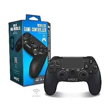 Hyperkin Armor3 Wireless Game Controller for PS4/ PC/ Mac (Black) - PlayStation 4