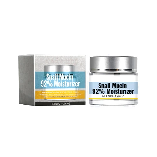 Grospe 92% Snail Mucin Cream, Snail Face Moisturizer Snail Cream for Face Hydrating Anti Wrinkles Reduce Fine Line Cream with Snail Secretion Filtrate