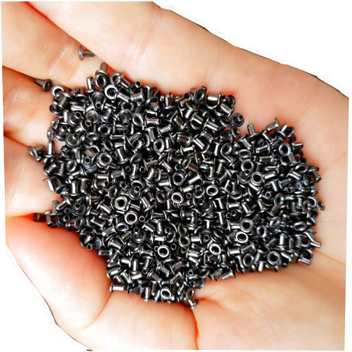 Towonder Solid Brass Grommets Tiny Grommets Eyelets Self Backing for Bead Cores, Clothes, Leather, Canvas 600pcs