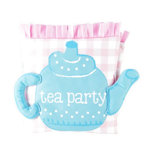 Mud Pie Children's Tea Party Plush Book