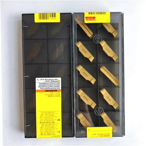 Generic N123L2-0800-RO 4325 /Carbide CNC Blade 10 Pieces