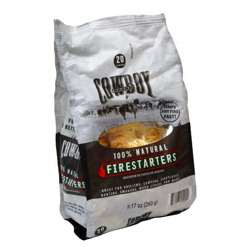 Cowboy Wood Wool 20 Pack Firestarters, Quantity 1