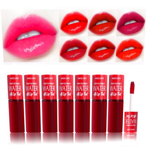 LADYFOX 7 Colors Lip Tint Stain Set, Mini Liquid Matte Lipstick,Moisturizing and Natural Lip Stain, Long-Lasting,Non-Stick Tinta Para Labios, Waterproof and High Pigment Lip Makeup