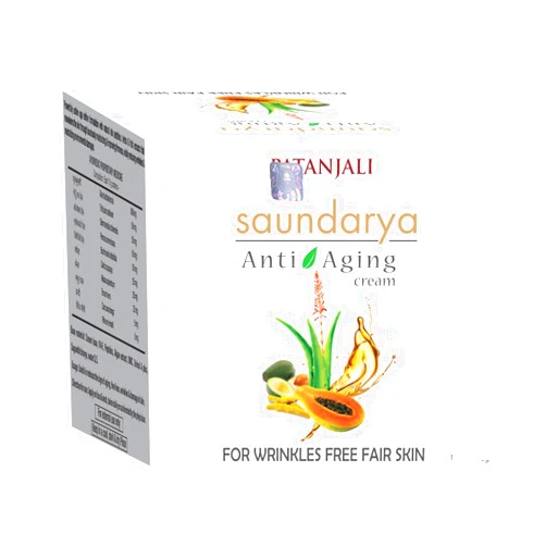Patanjali Saundarya Anti Aging Cream - 50gms