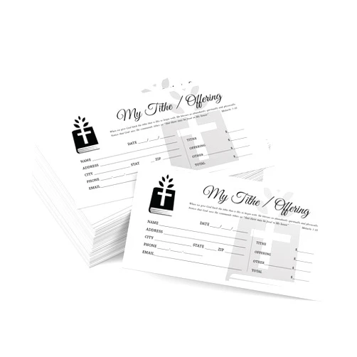StockOfferingEnvelopes.com 500 Church Offering | Tithe Donation Envelopes