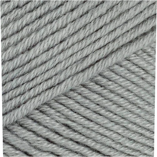 Debbie Bliss Baby Cashmerino Yarn 1.76oz (50g), 137 Yards (125m) - Slate Gray Sport Weight for Crochet or Knitting - Mashine Washable Wool, Acrylic, Cashmere Blend - Lightweight, Soft for Baby