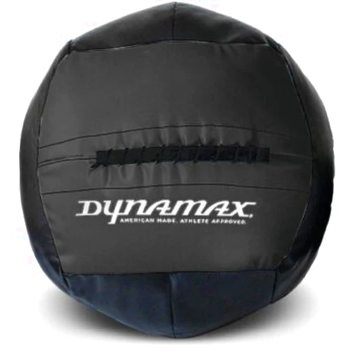 Dynamax Atlas Medicine Ball, 22-Inch Soft Shell Heavy Wall Ball for Strength and Power Training, Cleans, Presses, and Loaded Carries, Made in USA, Multiple Weights from 30 to 150 lbs