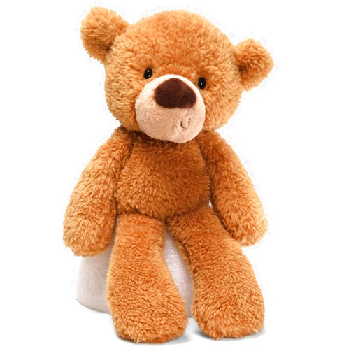 GUND Fuzzy Teddy Bear, Premium Stuffed Animal for Ages 1 and Up, Beige, 13.5”