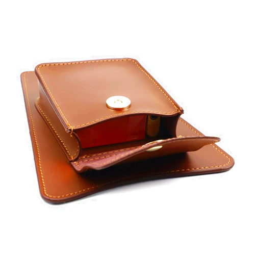 GRABLOOM Stylish Motorcycle PU Leather Fuel Tank Panel Bag Pad Cover Pouch Waterproof Accessories Motorc, Brown