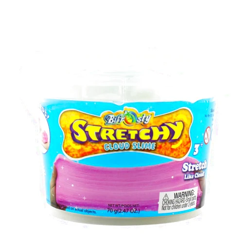 Sisland Cotton Slime Eco-Friendly Educational Candy Slime Stretch Fruit Scent Stress Relief Toys for Kids, White