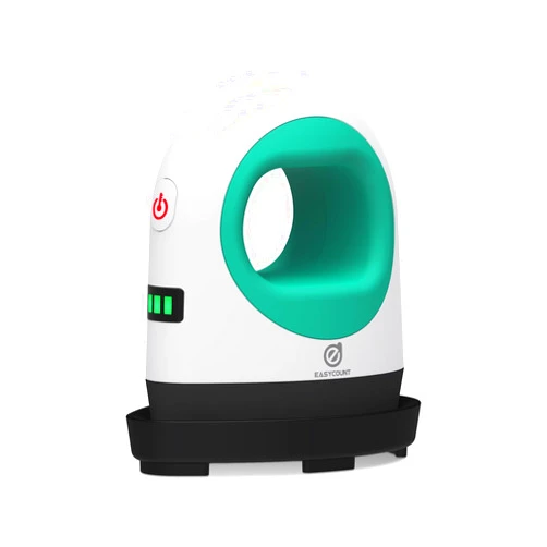 EasyCount E Easy Count E Mini Heat Press Machine, Heat Press Easy for Crafts, T-Shirt, Hats, Shoes, and Small HTV Vinyl Projects, Mini Portable Ironing Machine, Small Heat Transfer Machine.(Green)