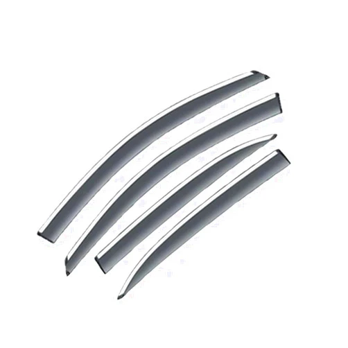 DINGWENH Window Visors Compatible with Toyota RAV4 Vanguard XA30 RAV 4 LWB 2006~2012 Rain Guard Deflector Windshields Eyebrow Awnings Car Accessories