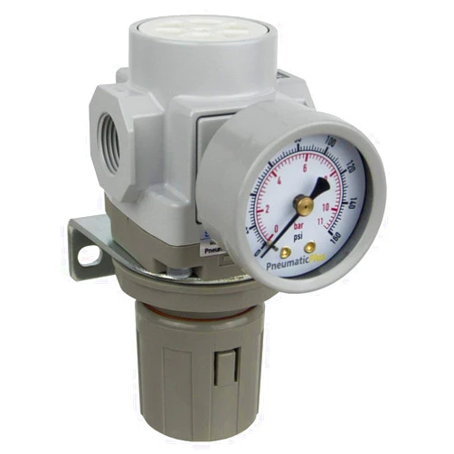 PneumaticPlus SAR300-N03BG Compressed Air Pressure Regulator 3/8