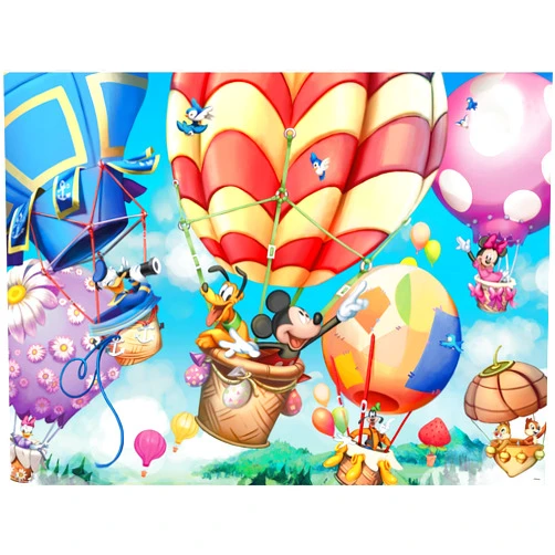 Ceaco - Disney - Mickey's Air Balloon - 300 Oversized Piece Jigsaw Puzzle