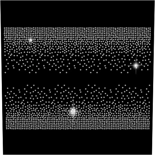 SUPERDANT Gradients Iron on Rhinestones Crystal Rhinestone Decals Heat Transfer Decal Kid's T-Shirt Crystal Heat Transfer Bling Hot fix Rhinestone DIY Decals for Clothing Decor