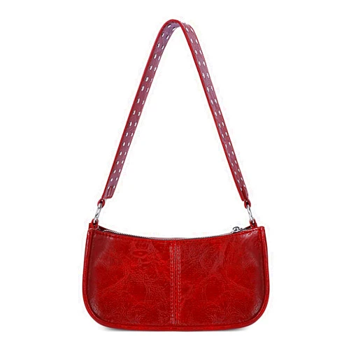 Juoxeepy Small Shoulder Bag Y2K Purse for Women Trendy Crossbody Handbag Clutch Purse Classic Retro Satchel Bag