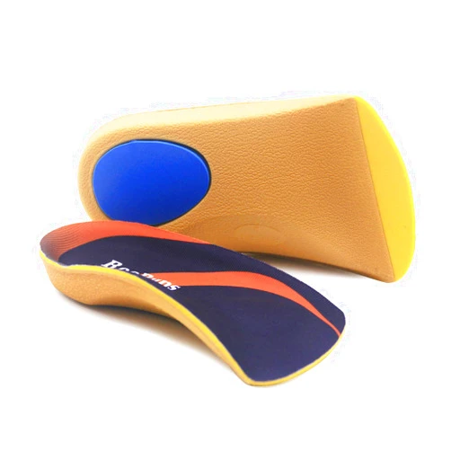 RooRuns Arch Support, RooRuns 3/4 Orthotic Shoe Inserts for Over-Pronation, Plantar Fasciitis, Heel Pain Relief, High Arch Support Insoles for Men and Women for Running Walking