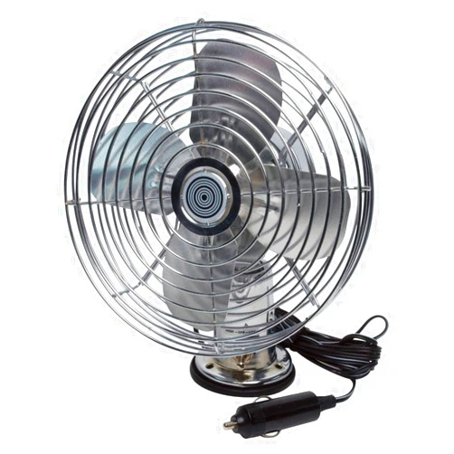 RoadPro RP-1179 Car Fan, Heavy Duty, 12V, Metal, 7.5