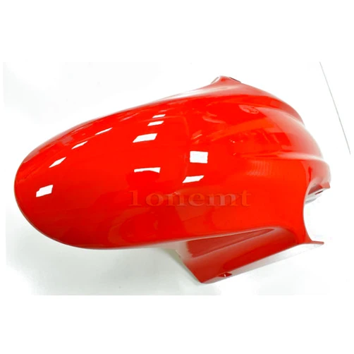 1onemt Motorcycle Front Fender Mudguard Fairing Fit for 2001 2002 2003 2004 2005 2006 CBR600 F4i Red ABS Plastic Injection #07