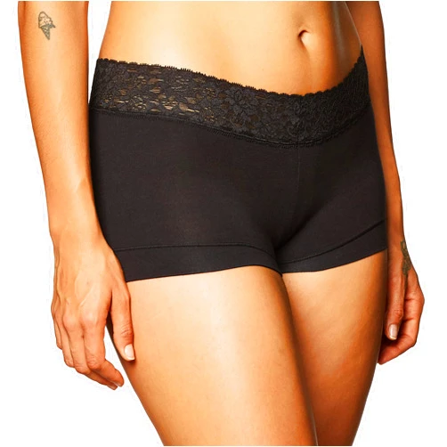 Maidenform womens Dream Cotton With Lace Boyshort
