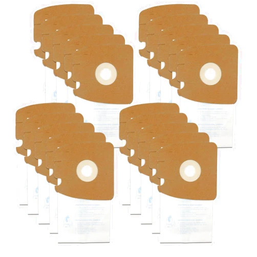 BIHARNT 20 Pack Replacement Filtration MM Paper Vacuum Cleaner Bags Compatible with Eureka & Sanitaire Style MM 3670 3680 60295, 60295A, 60295B 60295C, 60296 & 60297A. Replaces Part# 60295C