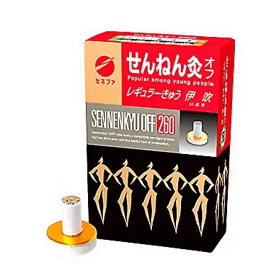 Sennenq Sennenkyu　[moxa cautery] Regular moxibustion Ibuki 260 pieces