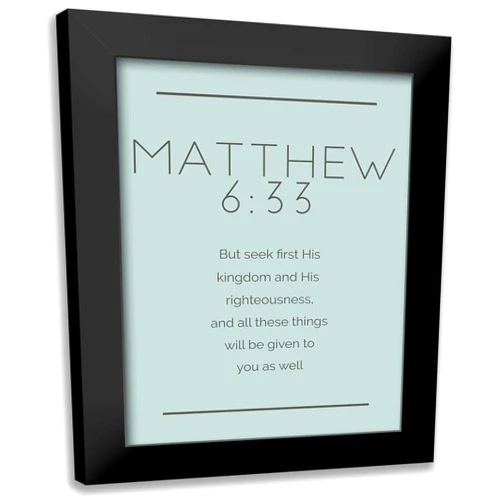 ArtDirect - Villa, Milli 15x18 Black Modern Framed Art Print Titled: New Matthew Murky