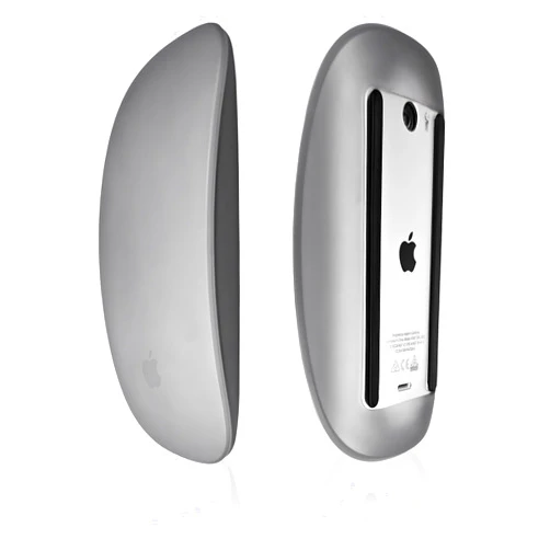 Uqy Mouse Silicone Cover, for Apple Magic Mouse 1&2, Drop Proof, Dust Proof, Ultra Thin Case Skin (Black)