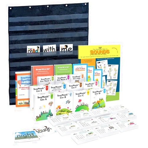 Child1st Publications SnapWords® Complete Classroom Kit | Multisensory | ESL | ELL | Kinesthetic Learning