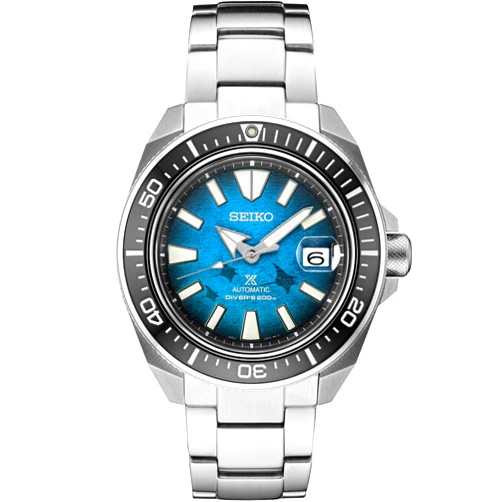 SEIKO SRPE33 Automatic Dive Watch for Men - Prospex Special Edition - LumiBrite Hands, Unidirectional Bezel - Water Resistant 200M
