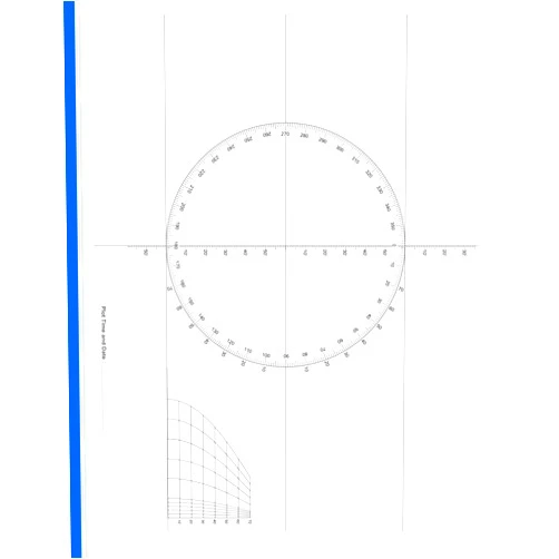 Metebf Designs Universal Navigation Plotting Sheet Notebook: 120 Pages | 8.5