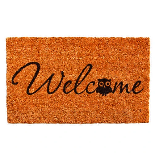Calloway Mills 121482436 Barn Owl Welcome Doormat, 24