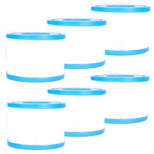 Future Way Hot Tub Filter Replacement for Intex PureSpa Type S1, Replace Intex 29001E, 28403E, 28407E, Inflatable Spa Filter Cartridges, 6 Pack