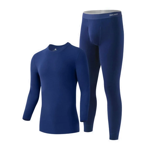 DAVID ARCHY Men’s Heavyweight Thermal Underwear for Extreme Cold, Perfect for Harsh Winter from -10°C to -5°C