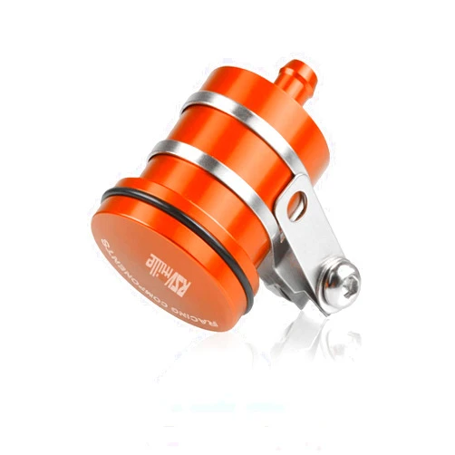 DOLOX Oil Cup CNC Motorcycle Brake Fluid Reservoir Clutch Tank Cylinder Master Oil Cup for RSV 1000 Mille 2003 2001 2002 2004 2000(RED)