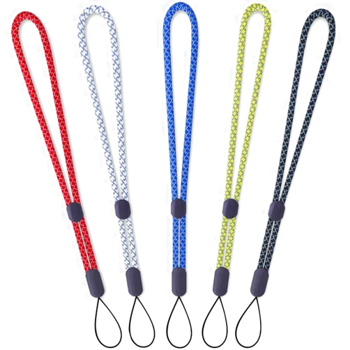 YOUOWO Wrist lanyard Reflective hand srap Lanyards 5 PACK small lanyard for Flashlight Outdoor portable water cup USB Phone Key ID Card