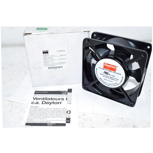 Dayton 6KD76 Fan, Axial, 107 CFM, 115v
