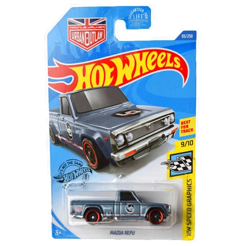 Hot Wheels Speed Grahpics 9/10 Mazda Repu 93/250, slate