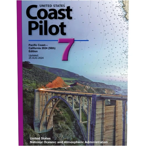 By NOAA (Author), United States National Oceanic and Atmospheric Administration (Author) United States Coast Pilot 7: Pacific Coast—California 2024 (56th) Edition: Updaed: 25 AUG 2024 (United States Coast Pilot 2024)