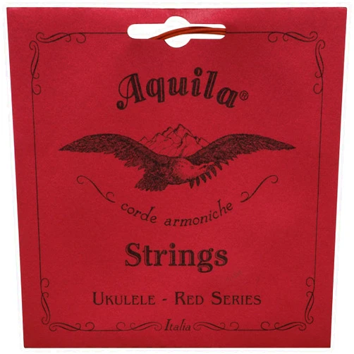 Aquila Red Series AQ-86 Concert Ukulele Strings - Low G - 1 Set of 4