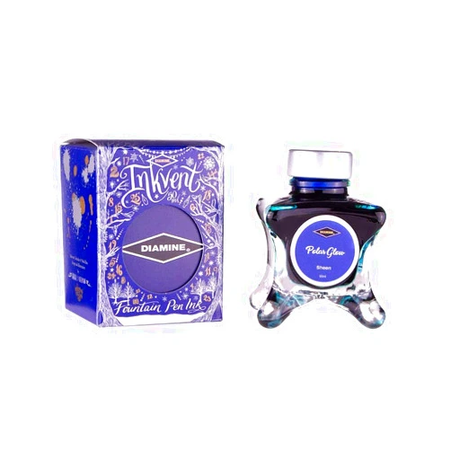 Diamine - Sheen Fountain Pen Ink, Polar Glow, 50ml, Inkvent