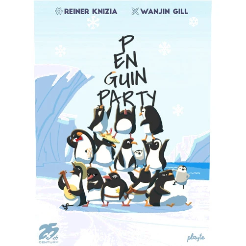 25th Century Games Penguin Party, Cute & Fun Card Game for 2 to 6 Players, by Reiner Knizia - 25th Century Games