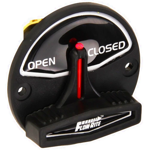 Flow-Rite RK1-BW Black with White Lettering Actuator System - MC-1-05-100
