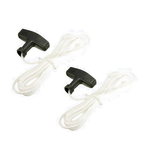 Fougcol 2 Set Pull Cord 3.9 ft with Recoil Starter Handle for Honda GX160 GX200 GX240 GX270 GX340 GX390 Pull Starter