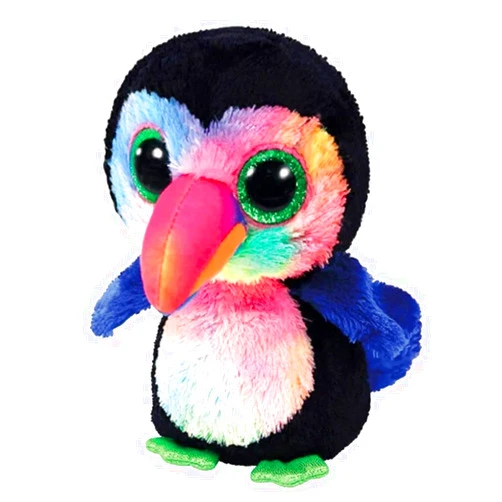 Yuanpulalala Beanie Baby Beaks Toucan Stuffed Animal Plush Doll (6inch)