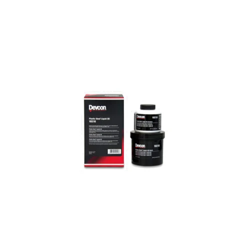 Devcon 10220 Dark Gray Plastic Steel Epoxy Liquid (B), 4 lb., 64 fl. oz.