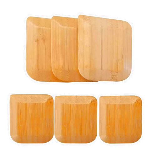 Kep-Mve Bamboo Pan Scraper Tool (Pack of 6), Size 2.4