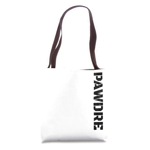 PAWDRE Official PAWDRE - Swag for Paw Dads | Dog Dad Tote Bag